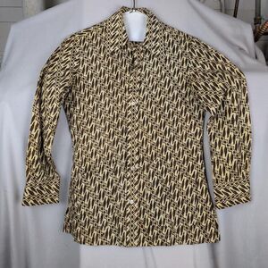 Vintage handmade Indonesian Batik Men's Shirt